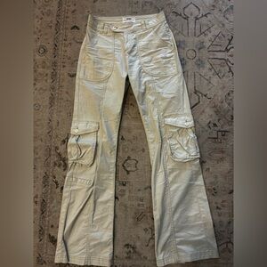 Cotton On Women's Off-White  Cargo Pants